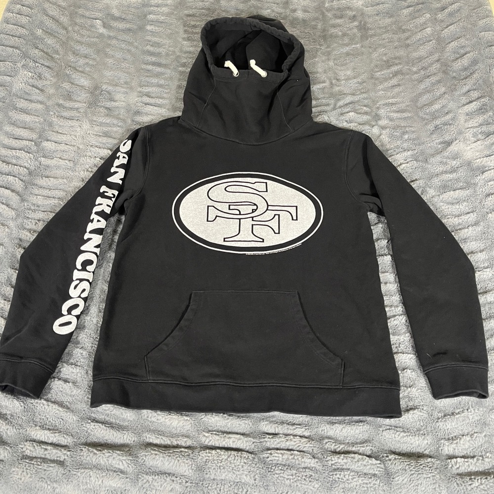 Junk Food Women San Francisco 49ers NFL Scuba Hoodie Black Medium AQ070
